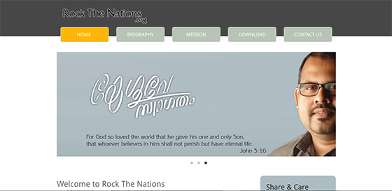 ROCK THE NATIONS MINISTRIES